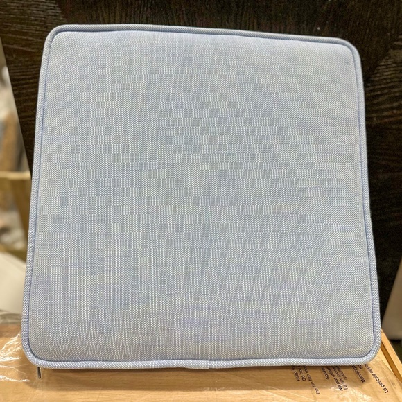 NEW Serena & Lily Balboa Rattan Armchair Cushion-Perennials Coastal Blue - Picture 2 of 3